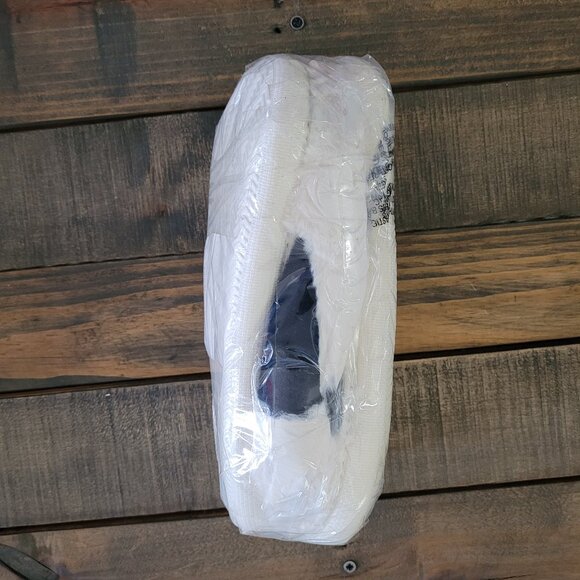 Fuzzy Cow Slippers - Picture 2 of 4